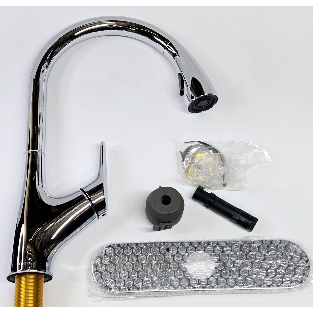 Kohler 30469-CP Rival 1.5 GPM Pull Down Kitchen Faucet - Polished Chrome