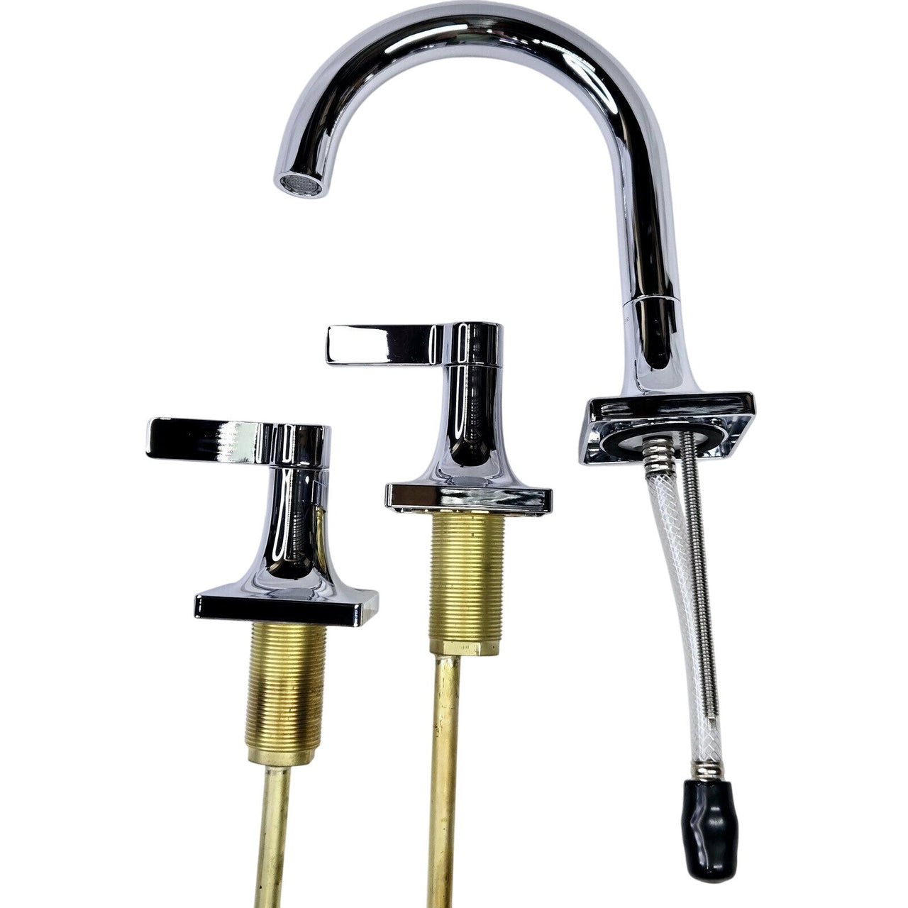 Kohler 28125-4-CP Venza Widespread Bathroom Faucet, 1.2 GPM - Polished Chrome