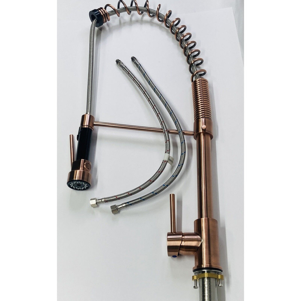 Signature Hardware 418251 Asaro Pull Down Kitchen Faucet - Antique Copper