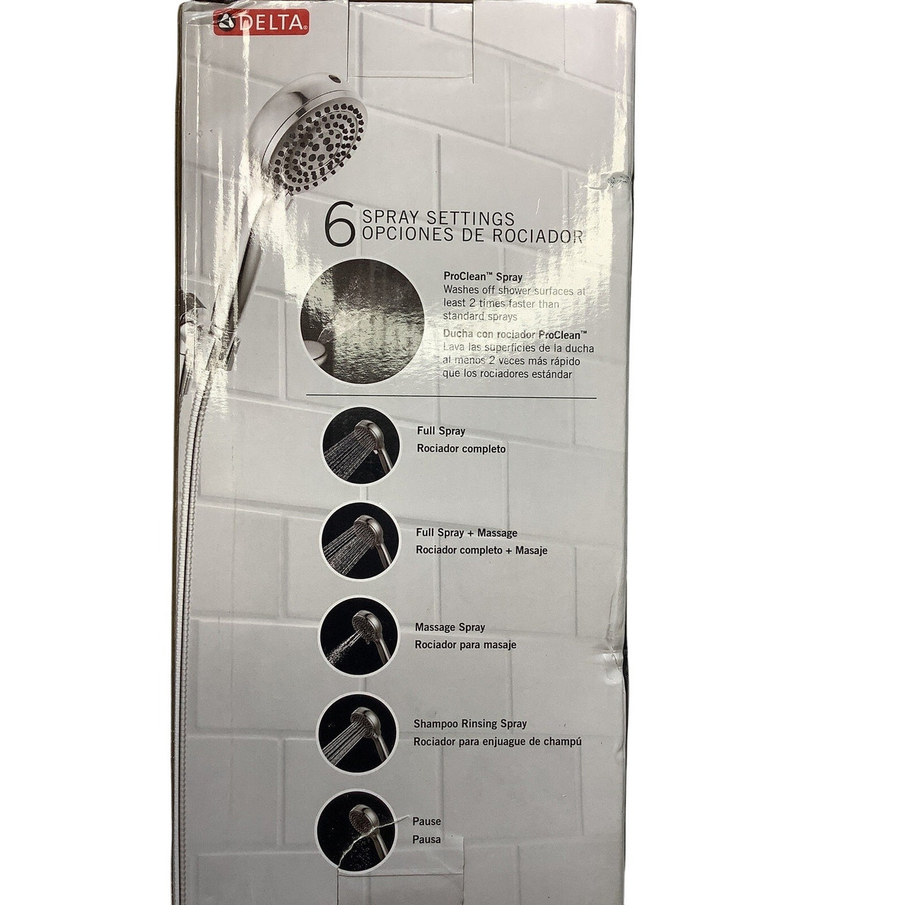Delta 75720D ProClean Round Handheld Shower Head - Chrome