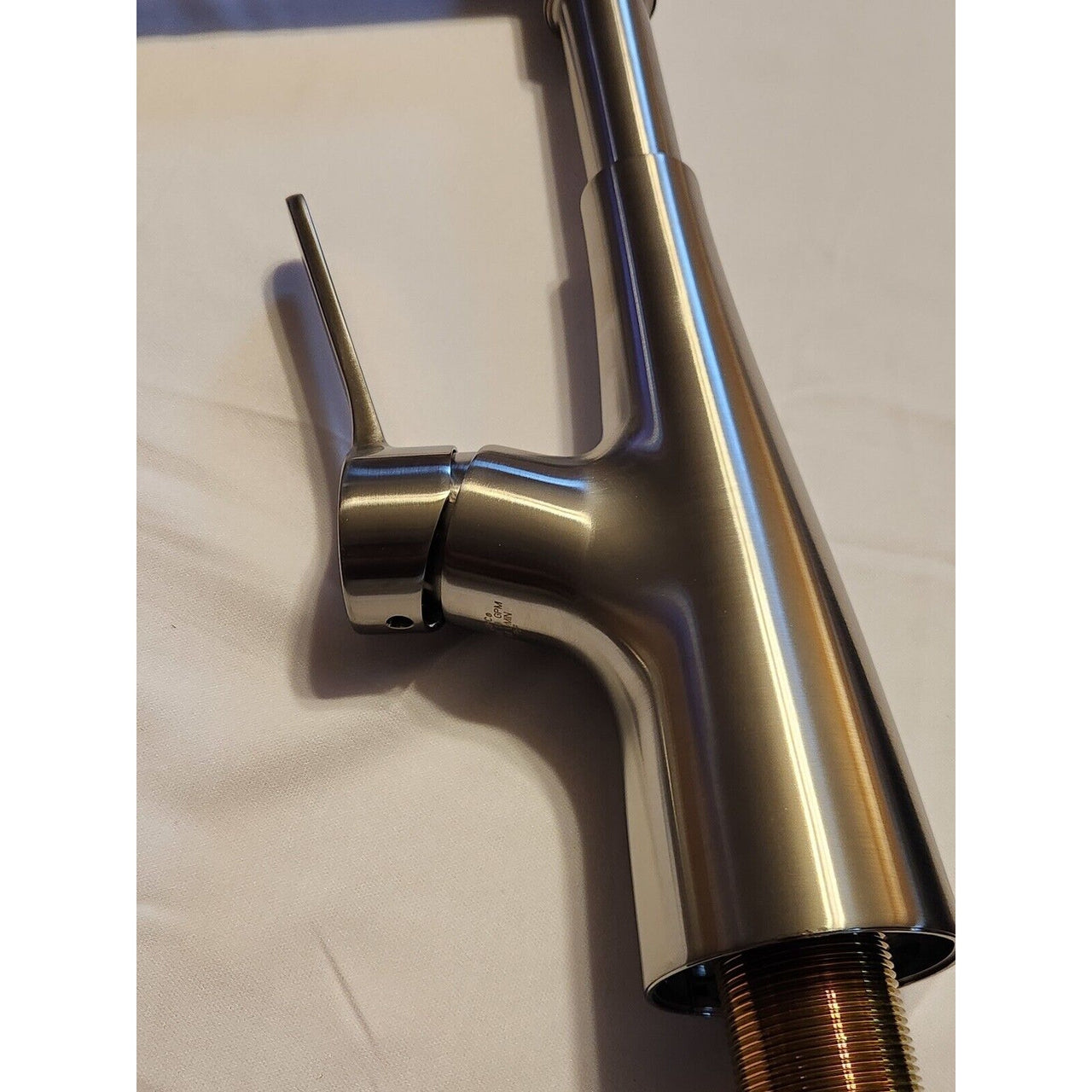 Pfister LG529-NECS Neera Pull Down Kitchen Faucet w/Spring Spout-Stainless Steel