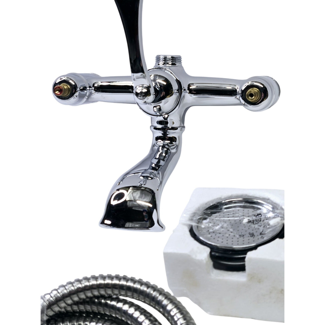 Signature Hardware HL-308-4-NH-PN English Telephone Faucet Body -PN *READ