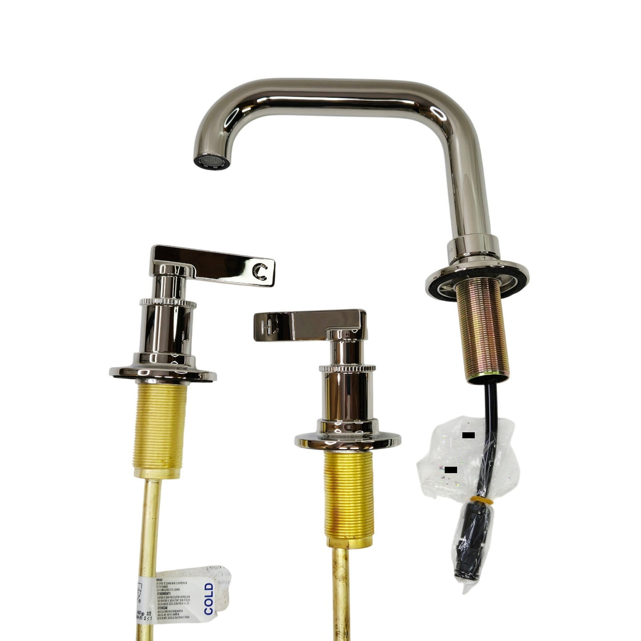 Kohler 35908-4-SN Castia 1.2 GPM Widespread Bathroom Faucet-Polished Nickel READ
