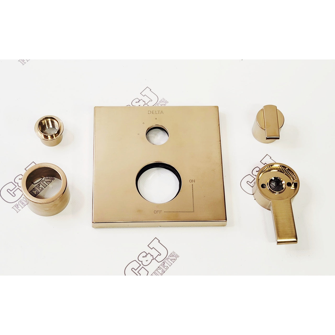 Delta T27867-CZ Ara 3-Function Diverter Valve Trim - Champagne Bronze READ2