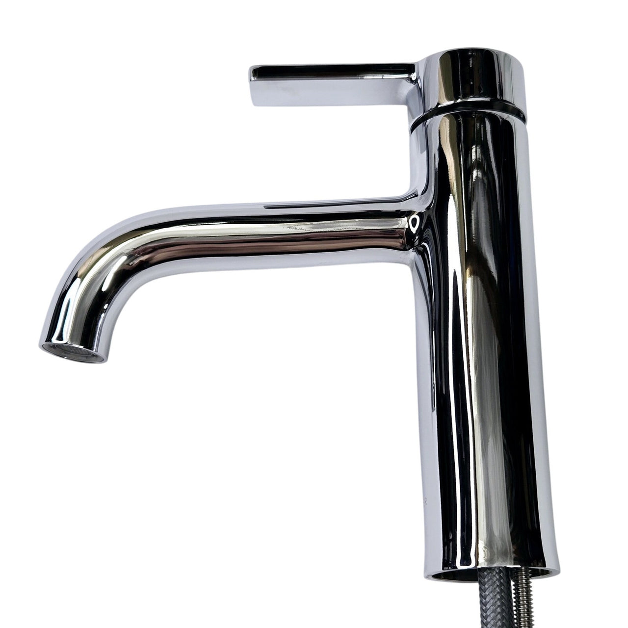 Kohler 28126-4-CP Venza Single Handle Monoblock Bathroom Faucet -Polished Chrome