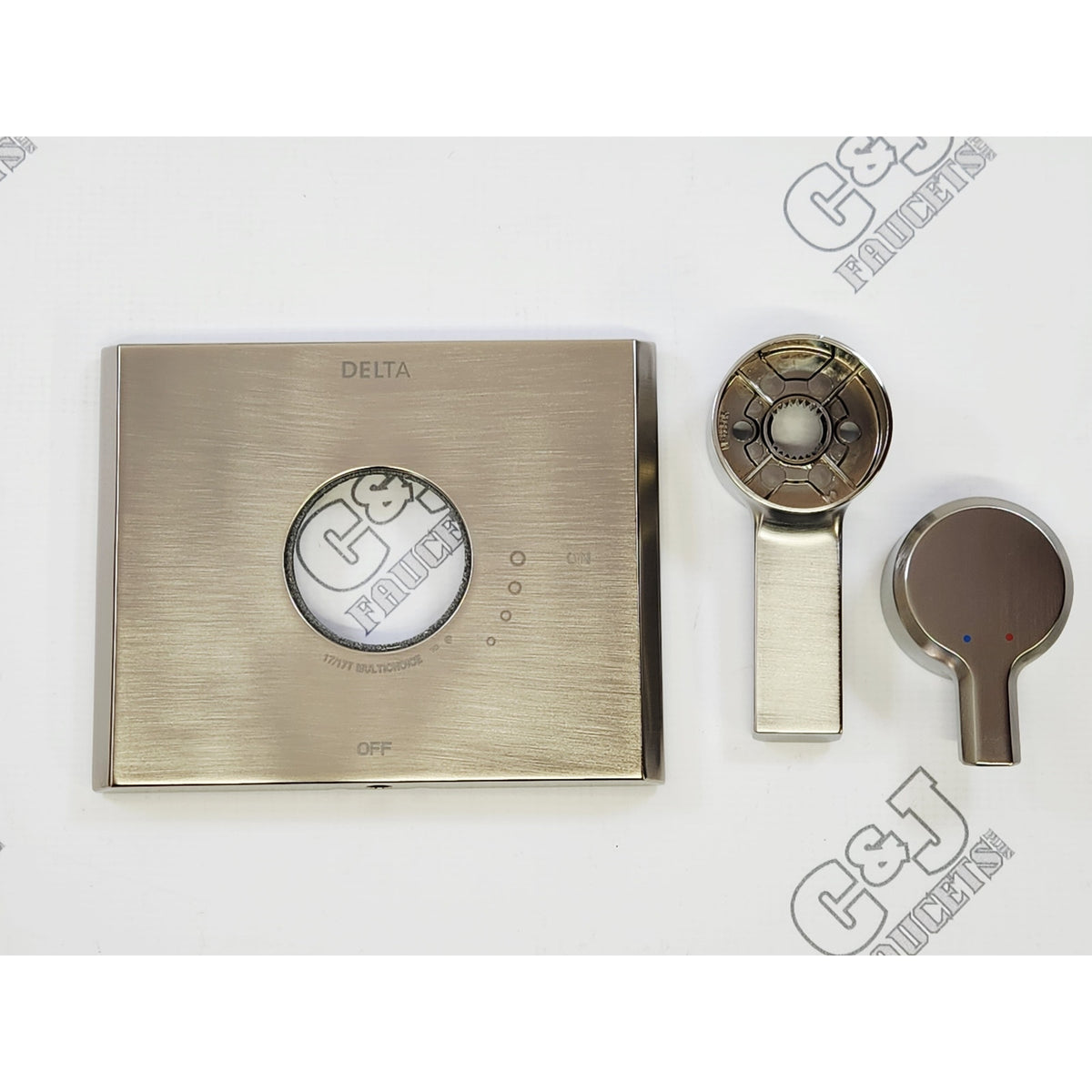 Delta T17099-SS-PR Pivotal Shower Valve Trim Only - Lumicoat Stainless READ