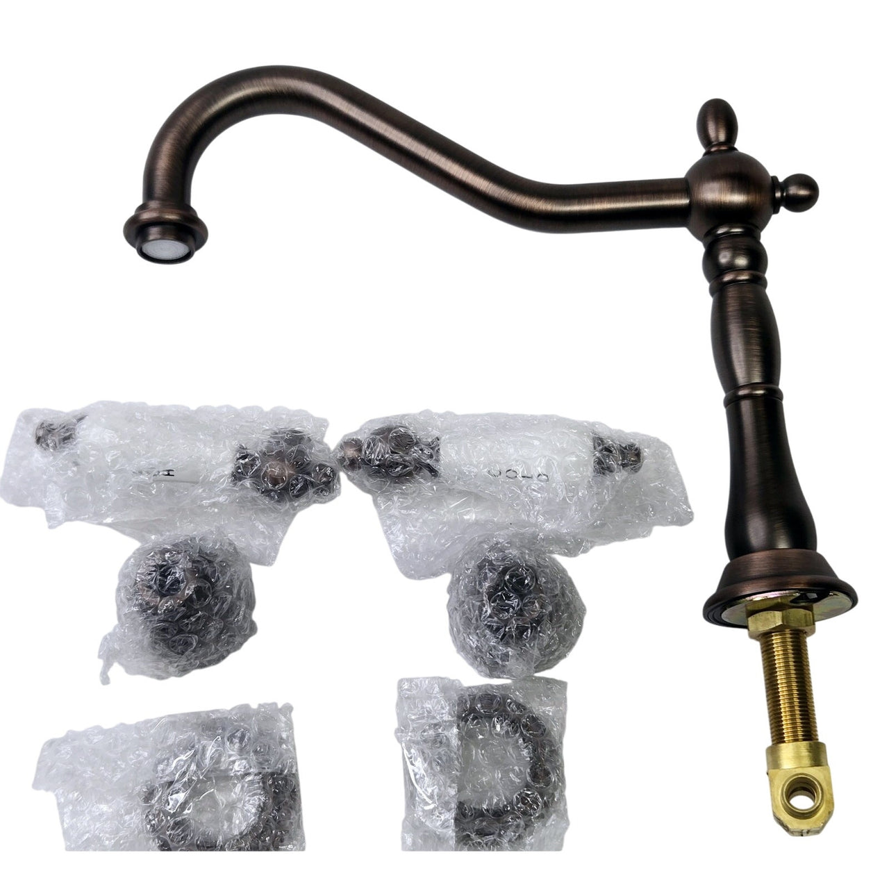 Signature Hardware 329434 Victorian Widespread Bathroom Faucet - Oil Rub Bronze