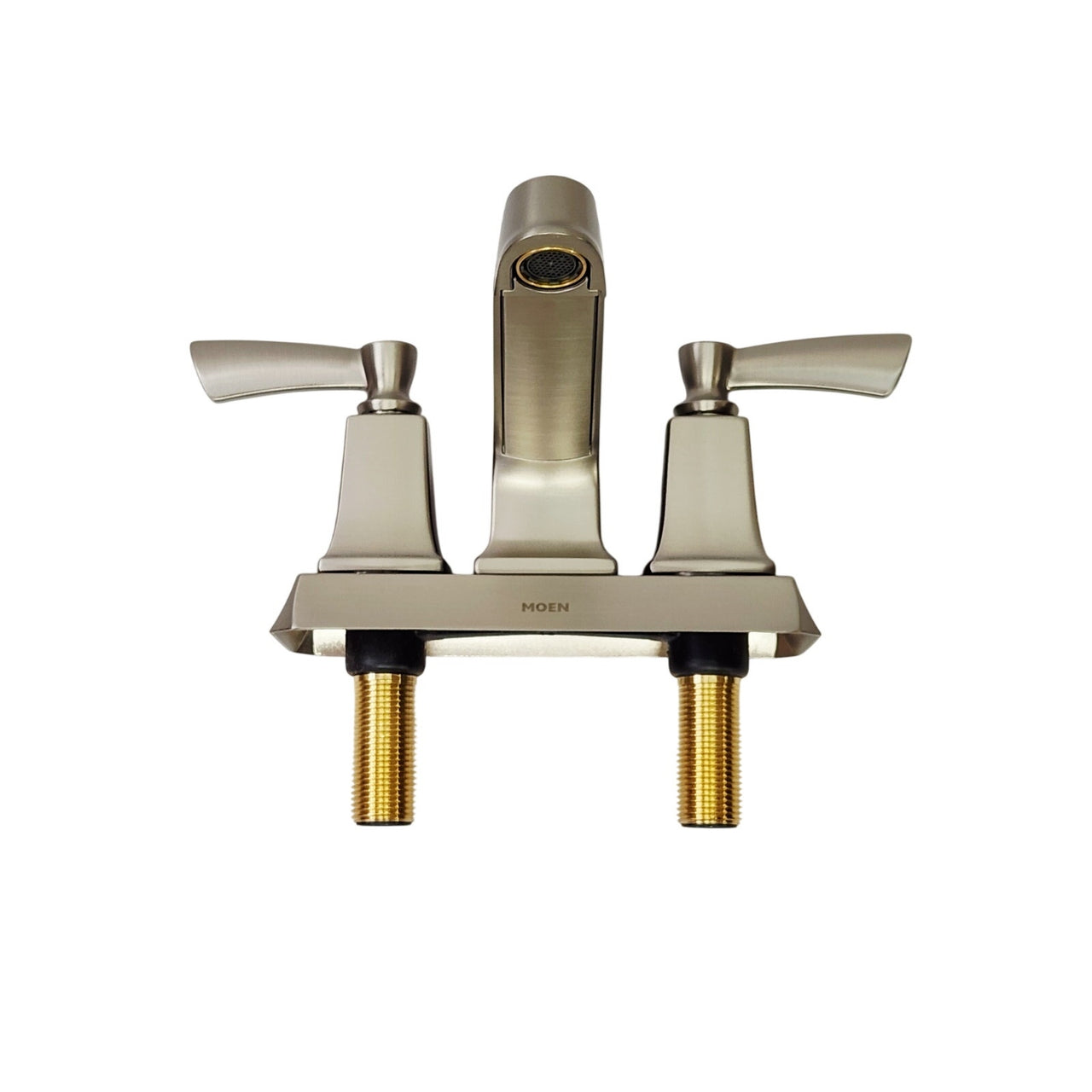 Moen WS84922SRN Conway 4" Centerset Bathroom Faucet - Brushed Nickel