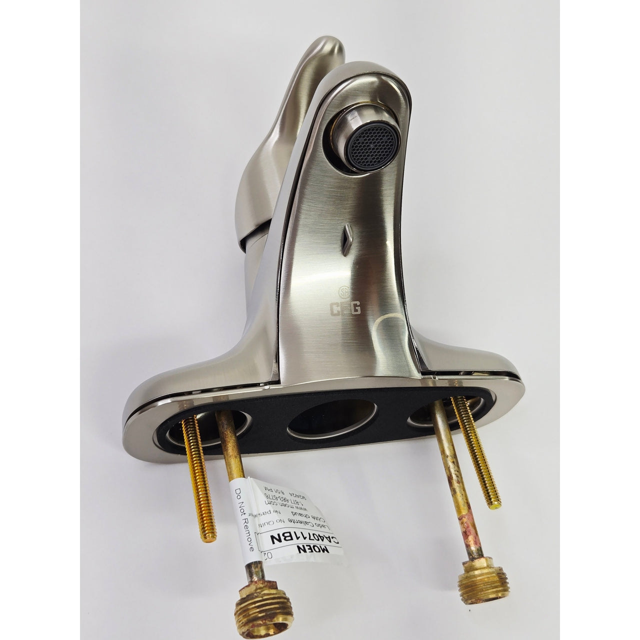 Moen CFG CA40711BN Cornerstone Centerset Bathroom Faucet - Brushed Nickel