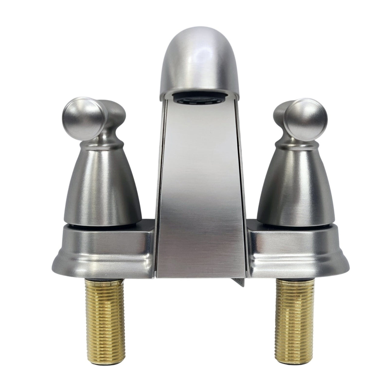 Moen 84942SRN Banbury 4" Centerset Double Handle Bathroom Faucet - Brush Nickel