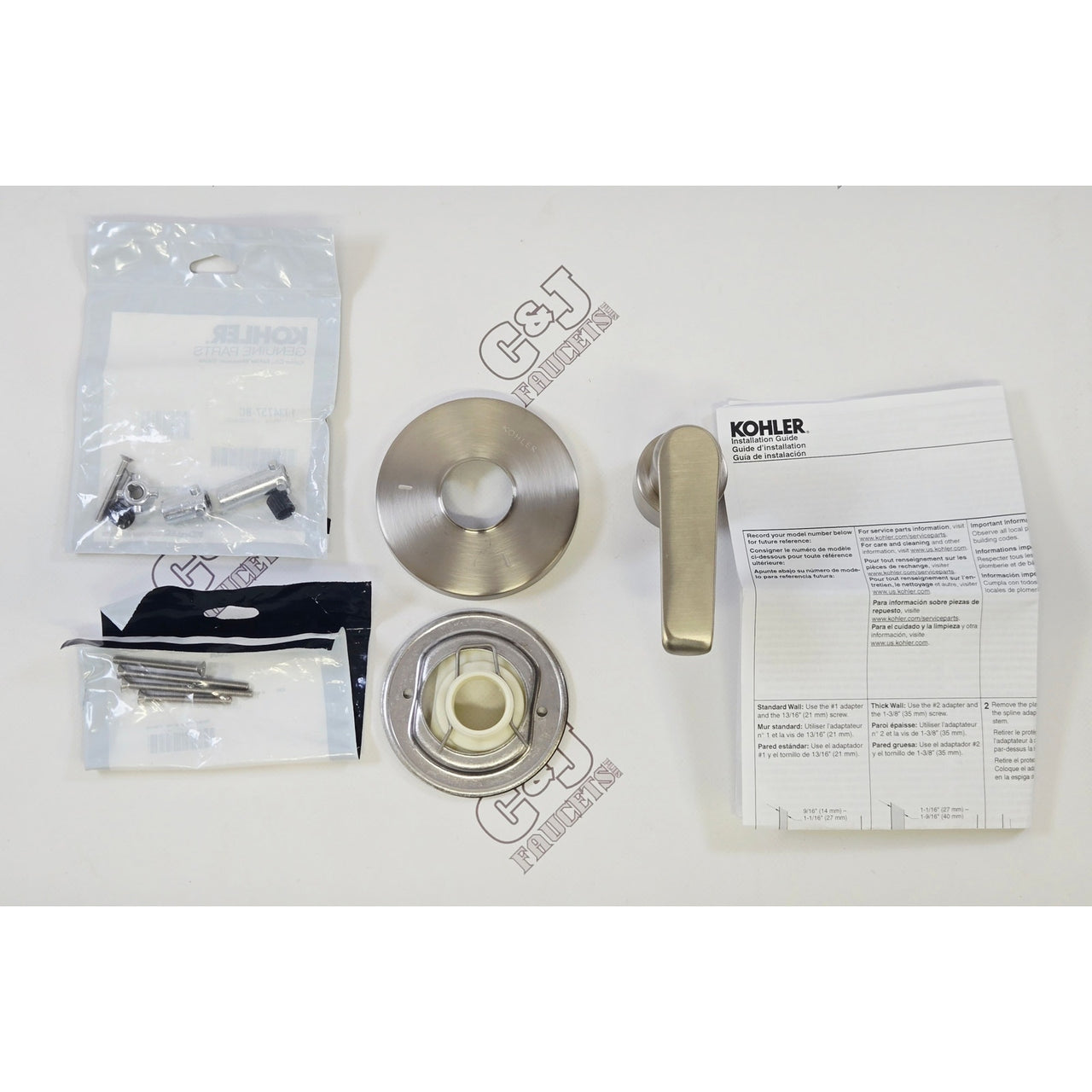 Kohler T97026-4-BN Avid Transfer Valve Trim Lever Handle - Brushed Nickel *READ