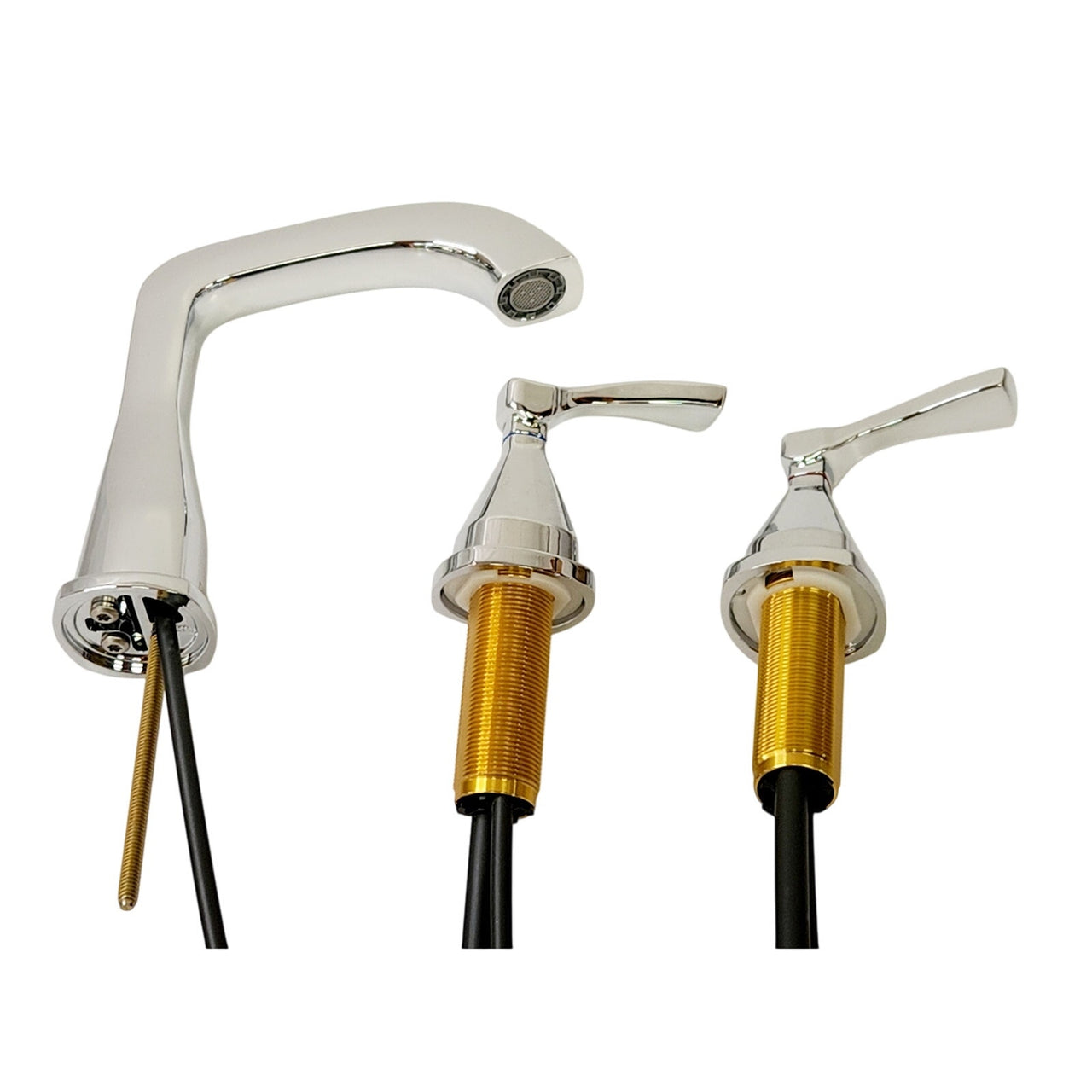 Delta 35776-MPU-DST Stryke Widespread Bathroom Faucet - Lumicoat Chrome