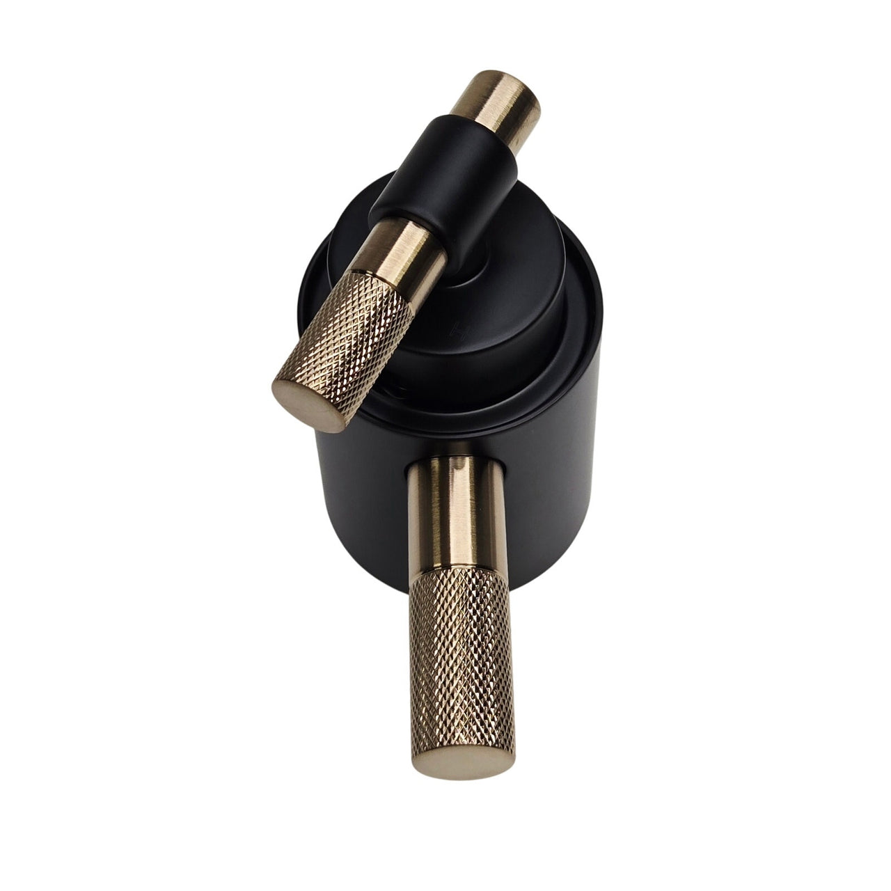 Brizo Litze HL6033-BLGL Thermostatic Valve Trim T-Lever Handle Kit - Black/Gold