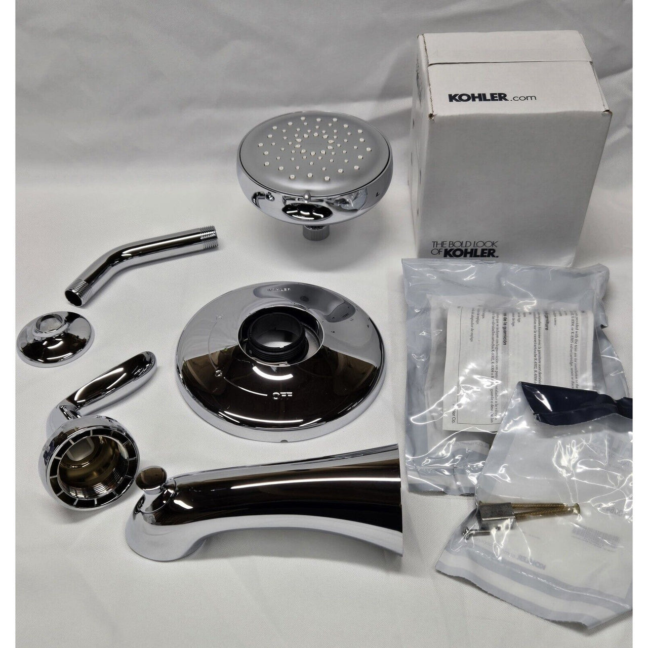 Kohler R99903-4G-CP Willamette 3-Spray Tub and Shower Faucet - Polished Chrome