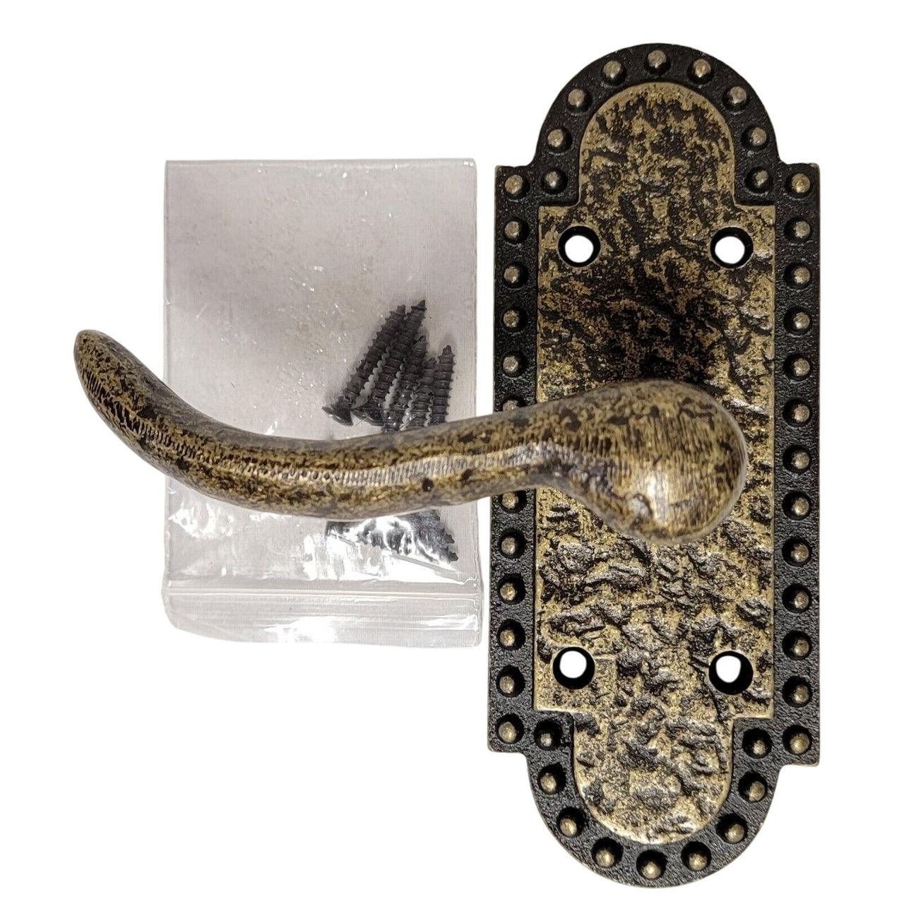 Signature Hardware 444447 Marconi 2-5/8 in. Dummy Left Hand Lever Antique Brass*