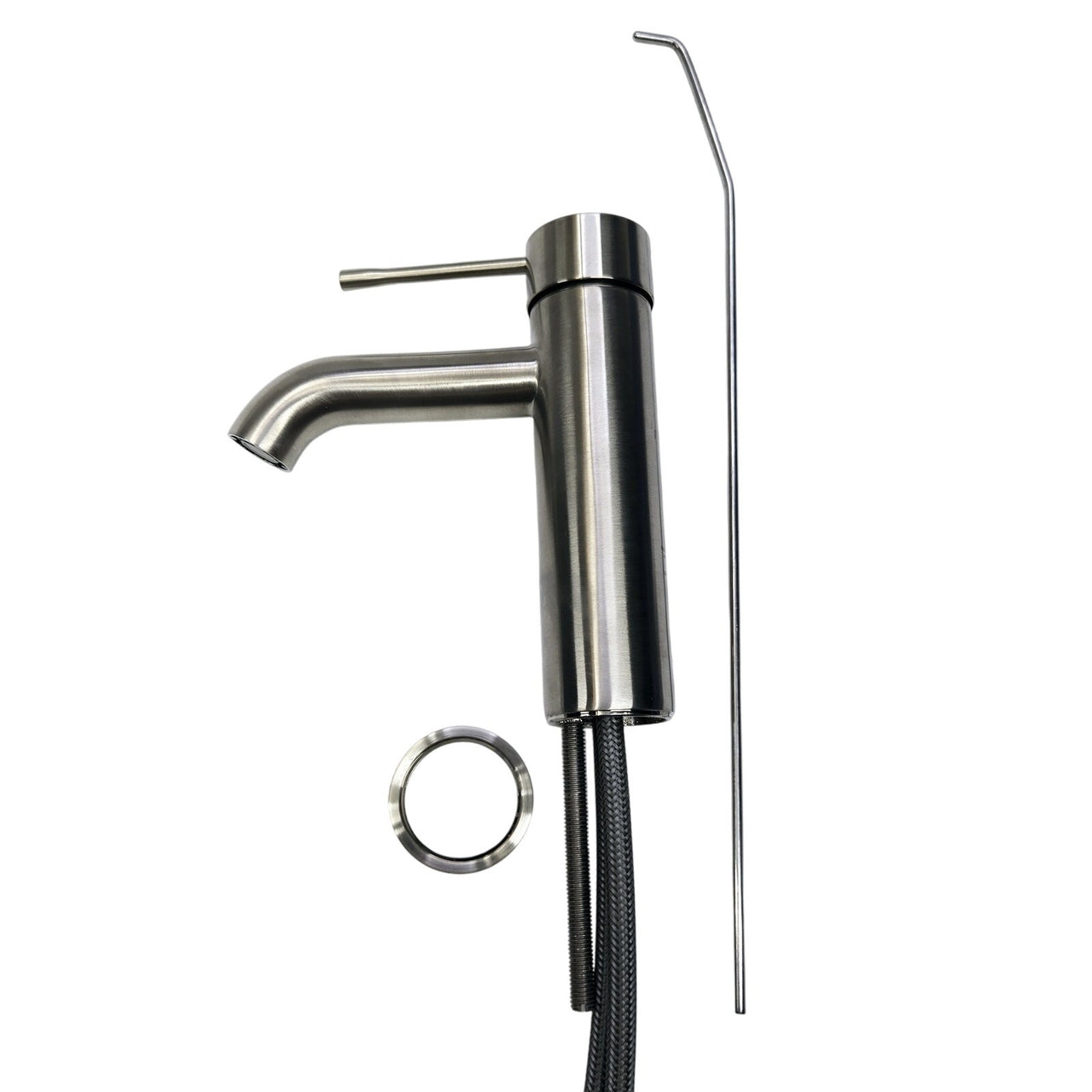 Grohe 23592ENA Essence 1.2 GPM Single Hole Bathroom Faucet - Brushed Nickel READ