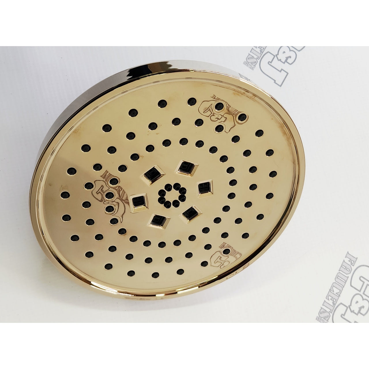 Brizo 87476-PG Invari 1.75 GPM Multi Function Shower Head - Luxe Gold
