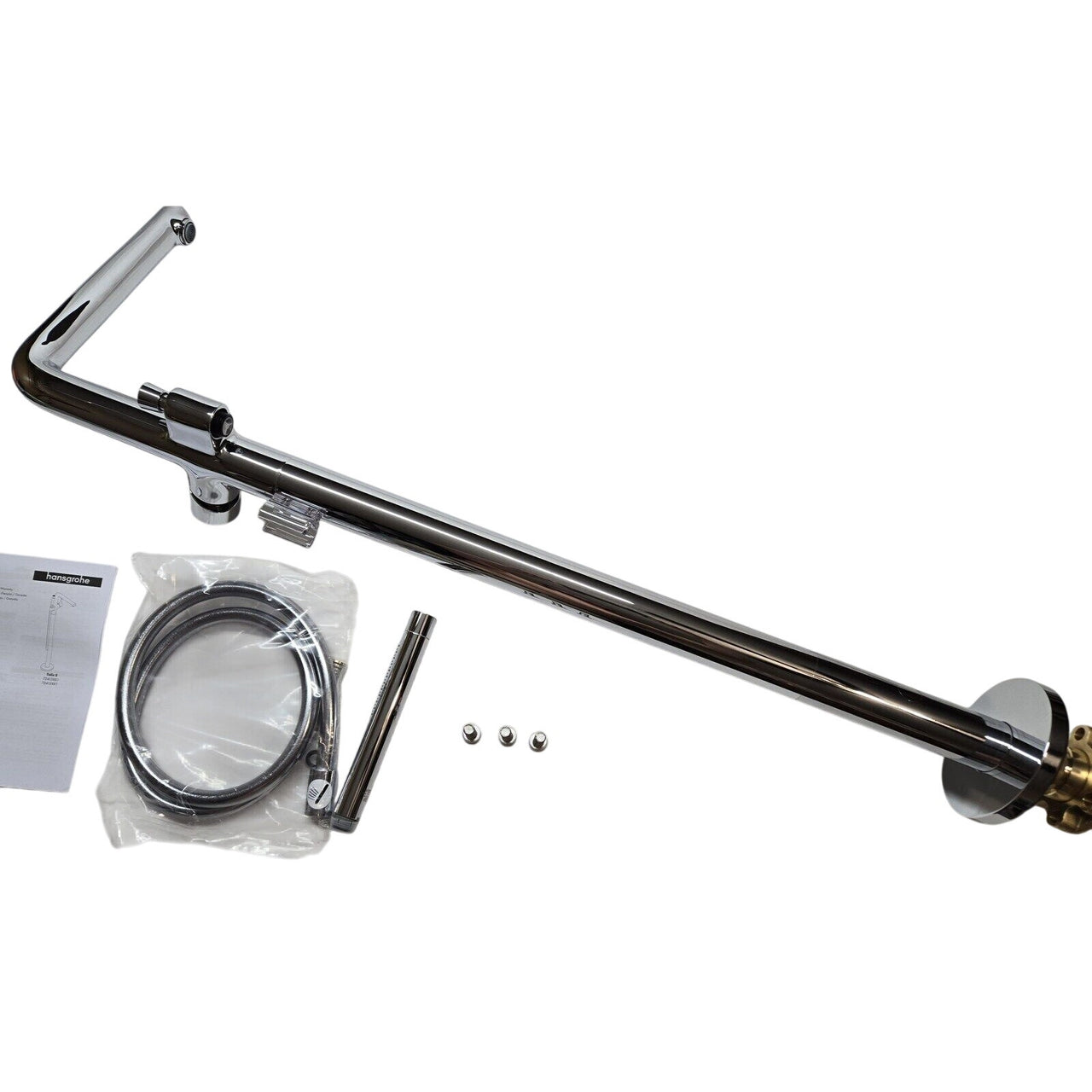 hansgrohe 72413001 Talis S Floor Mounted Tub Filler with Hand Shower - Chrome