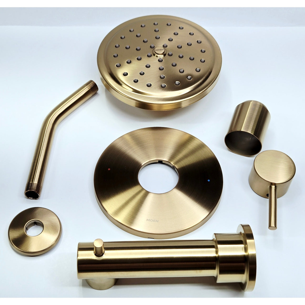 Moen UT3293EPBG Align Single Function Valve Trim - Less Rough In - Brushed Gold