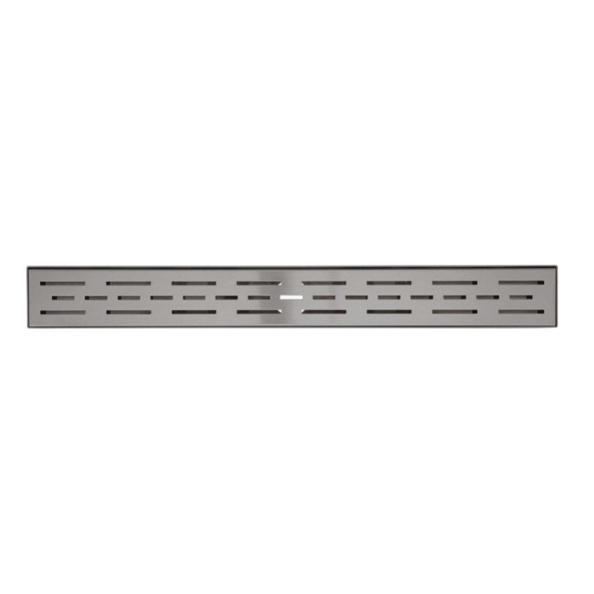 Signature Hardware 398151 Effendi 24" Linear Shower Drain -Brush Stainless Steel