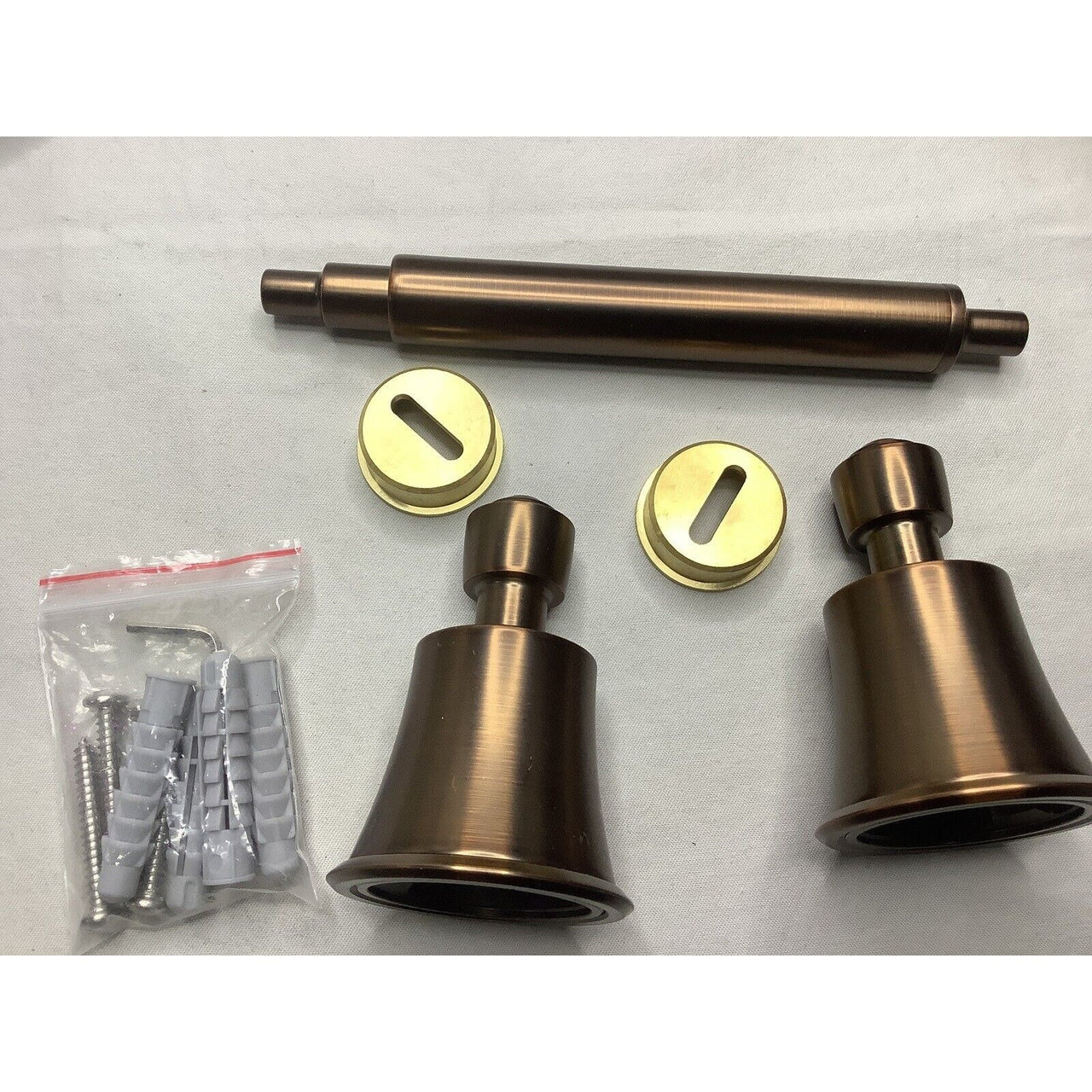 Signature Hardware 433270 Cooper Single Post Tissue Holder - Oil Rubbed Bronze