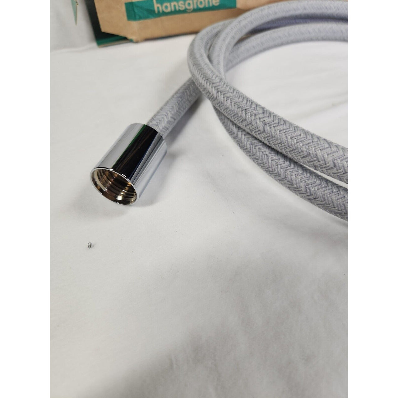 hansgrohe 28260000 DesignFlex Textile Handshower Hose, 63-inch - Chrome