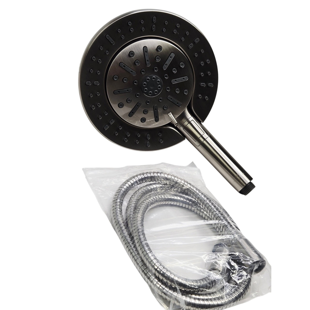 Delta 75655SN In2ition 1.75 GPM 2-in-1 Shower Head and Hand Shower -Brush Nickel