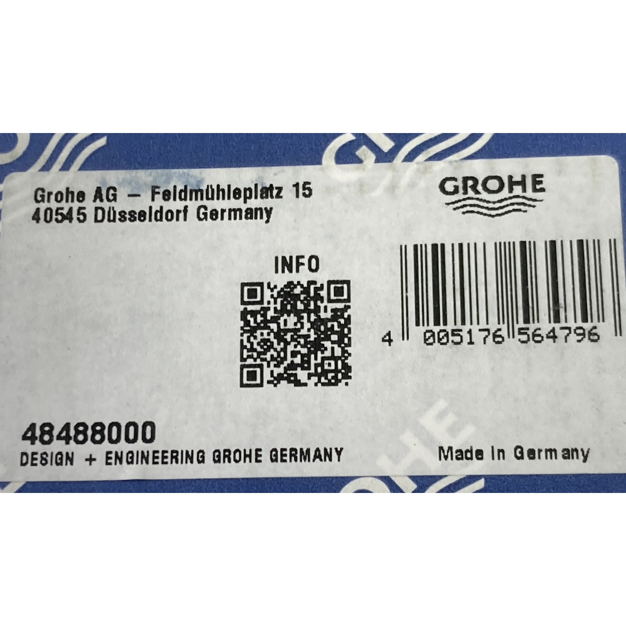 Grohe 48488000 Replacement Kitchen Faucet Pull Down Hose - Chrome
