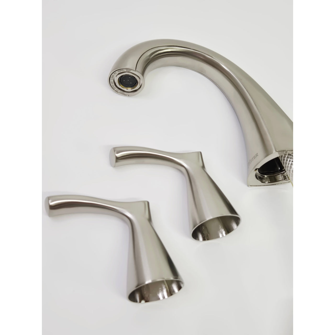 Pfister LF-049-MALGS Willa 8 in. Widespread Bathroom Faucet - Brushed Nickel