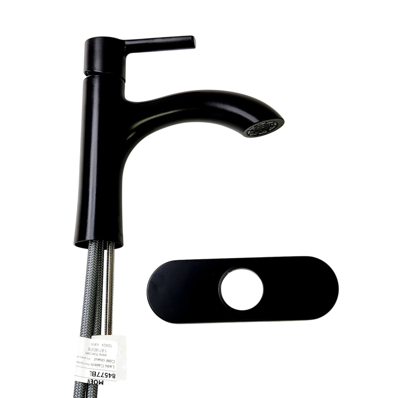 Moen 84577BL Idris One-Handle Bathroom Faucet - Matte Black