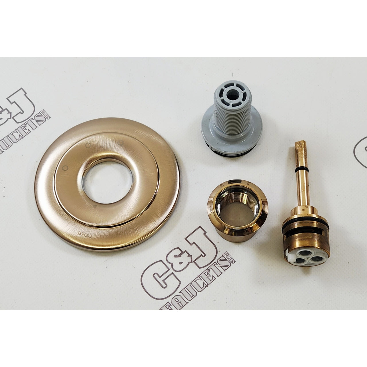 Brizo T60875-GLLHP Odin 3-Function Valve Trim Less Handle/Valve - Luxe Gold