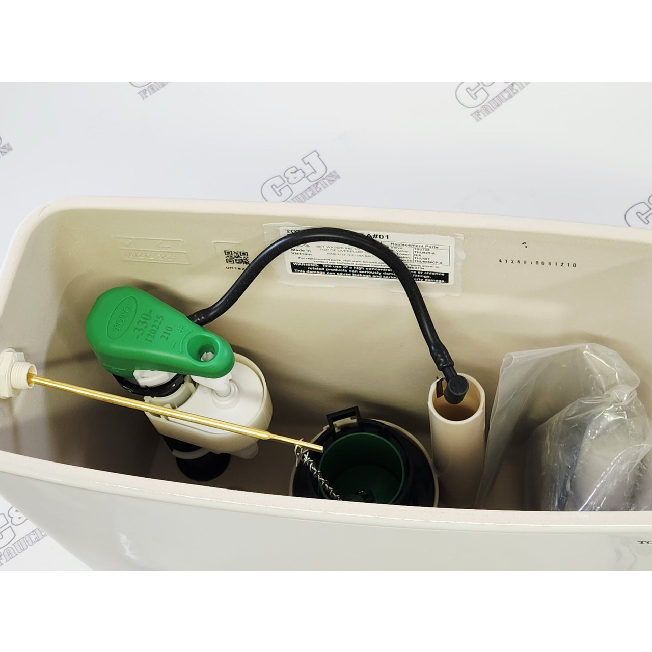 TOTO ST776EA#01 Drake Transitional Toilet Tank - Cotton White