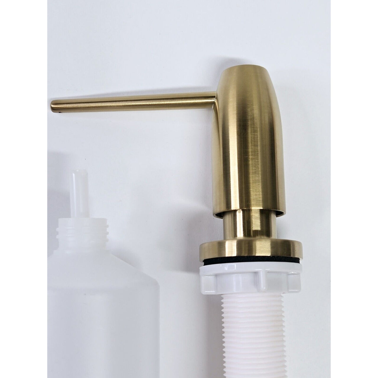 Signature Hardware 457680 Contemporary Soap Dispenser - Brushed Gold