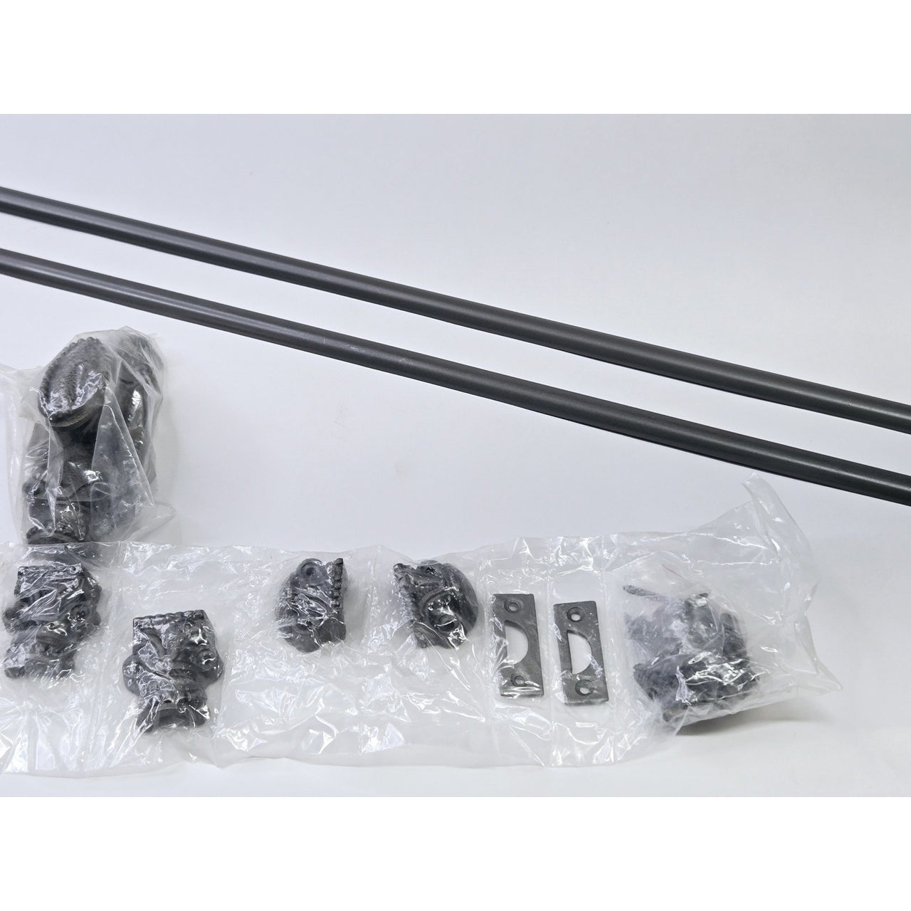 Signature Hardware 436272 Beaded Iron Cremone Bolt for 6' Windows - Antique Iron