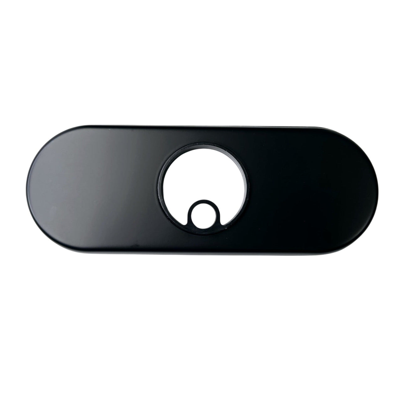 Signature Hardware SHLZ4DPMB Lentz Deck Plate Escutcheon - Matte Black