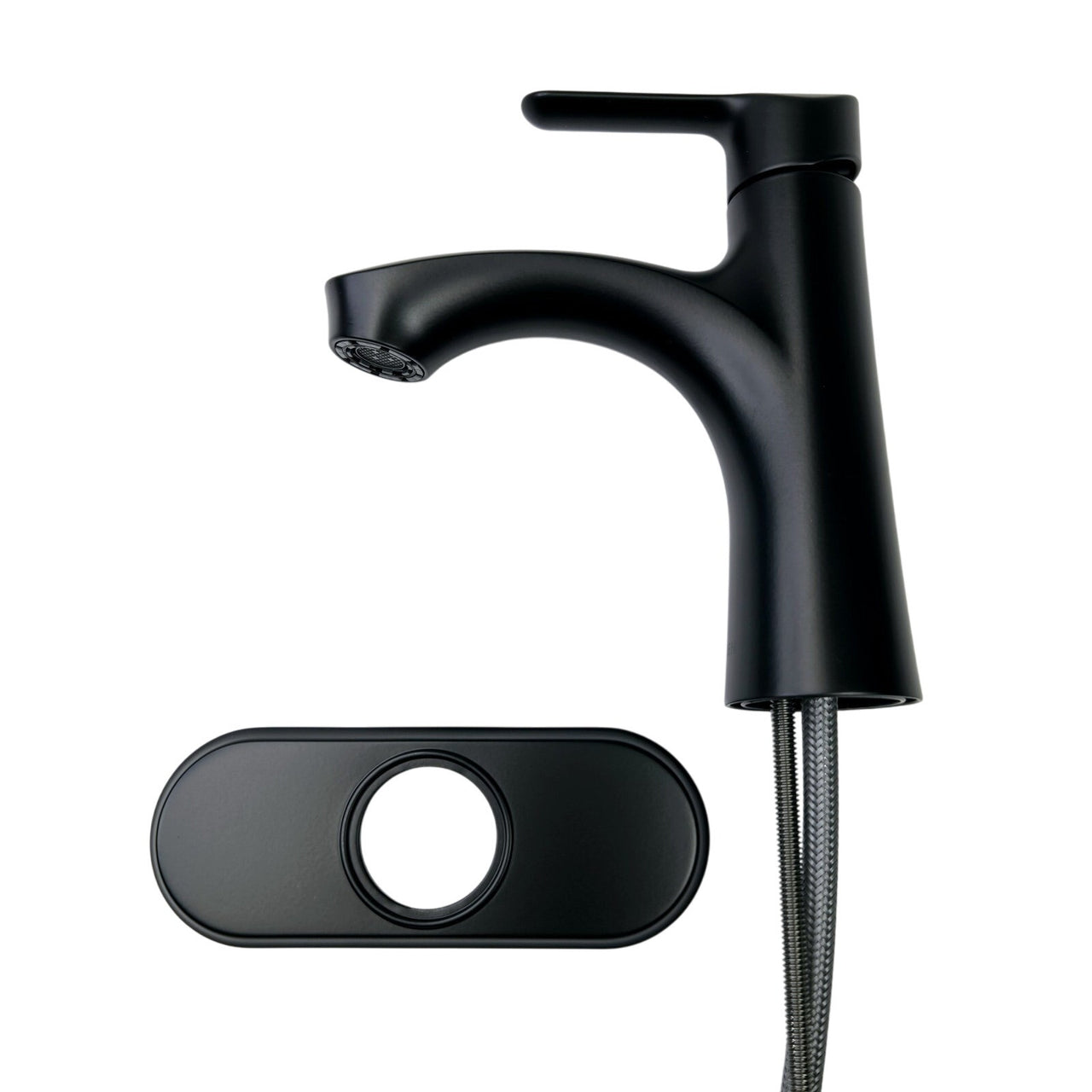 Moen 84516BL Findlay Single-Handle Single-Hole Bathroom Faucet - Matte Black