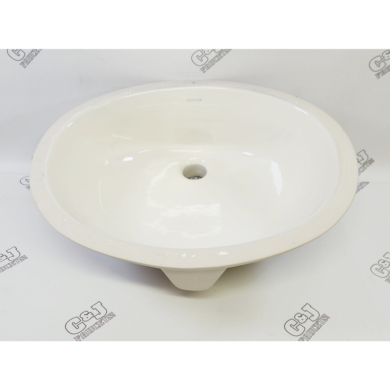 Kohler 2210-96 Caxton 19-1/4" x 16-1/4" Undermount Bathroom Sink - Biscuit
