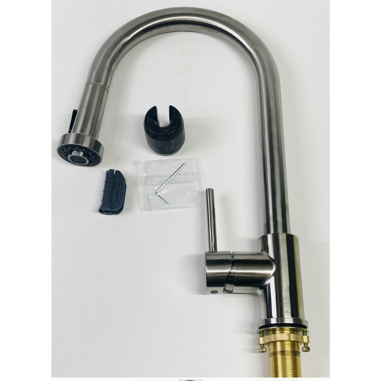 Signature Hardware 465181 Ridgeway Pull Down Kitchen Faucet - Stainless Steel