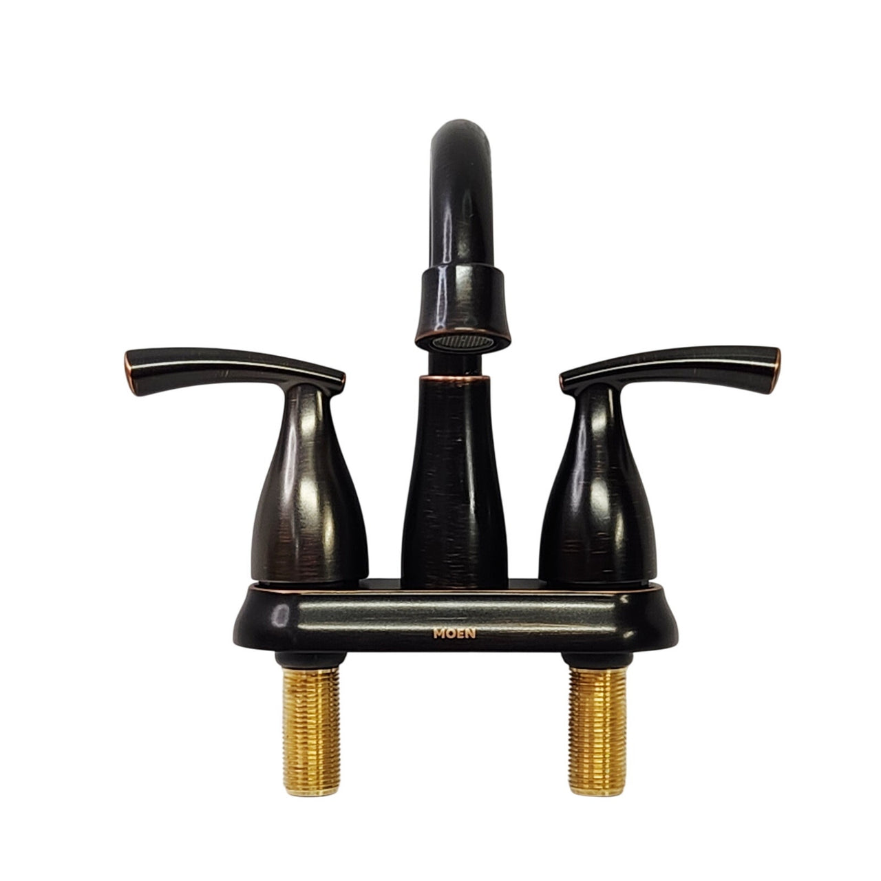 Moen 84128BRB Essie 2-Handle Centerset Bathroom Faucet - Mediterranean Bronze