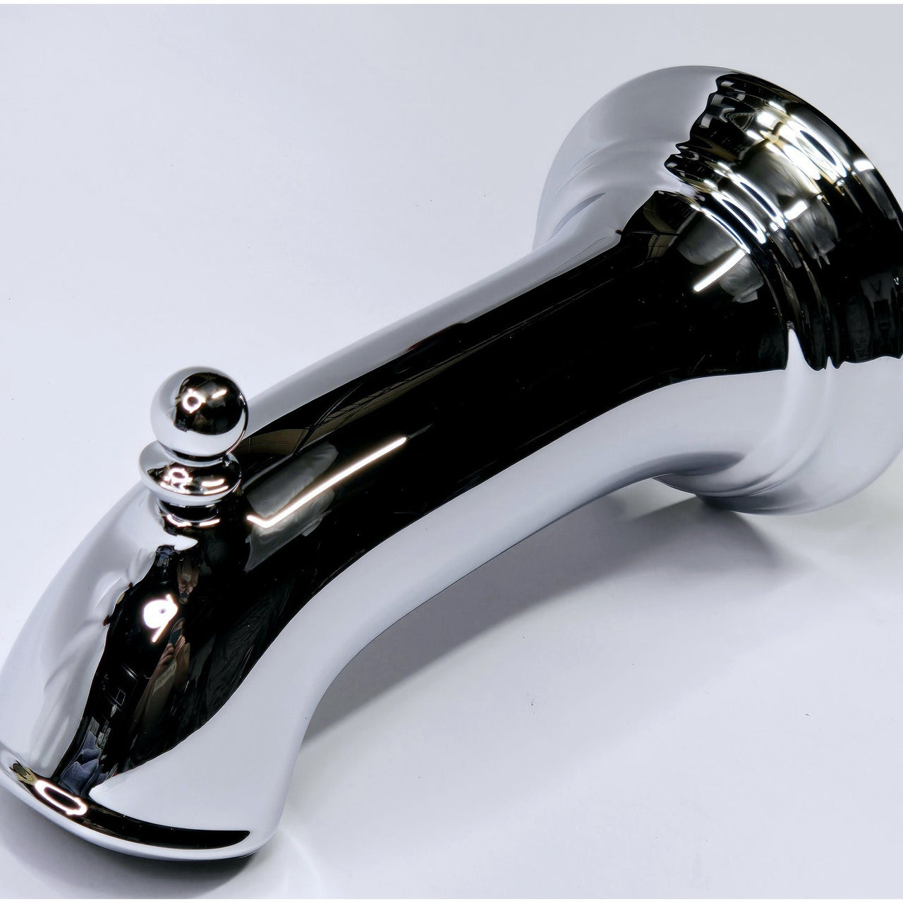 Moen 3857 Brantford 7-1/4" Wall Mounted Tub Spout with Diverter - Chrome