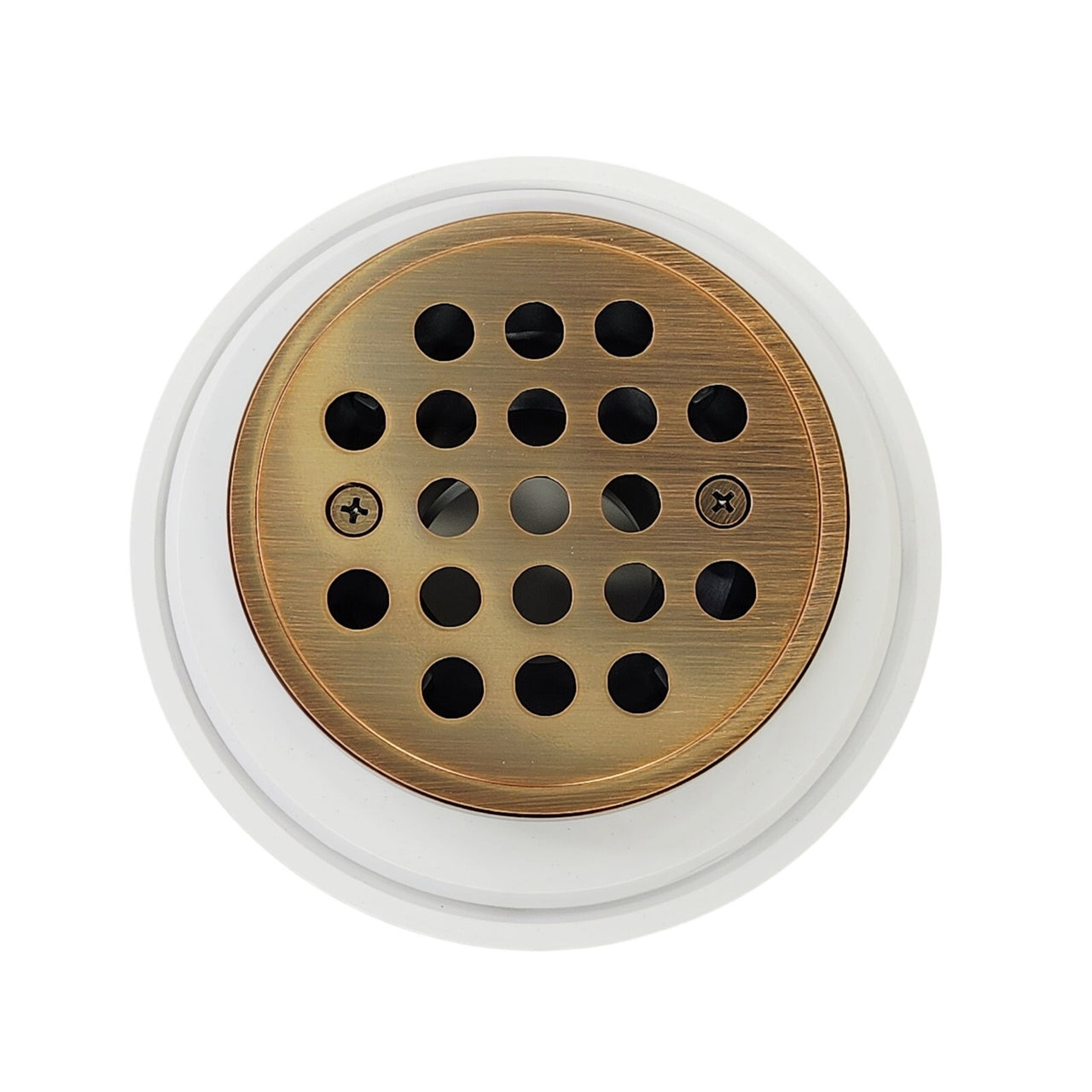 Signature Hardware 560435 FundamentALL 4-1/2" Round Shower Drain -Oil Rub Bronze