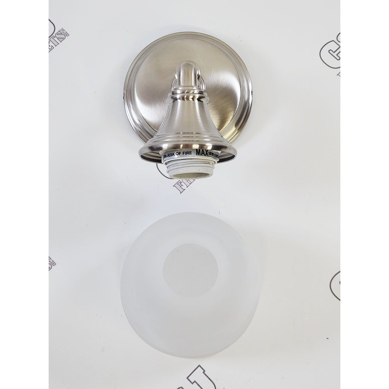 Kohler 10570-BN Devonshire 1-Light Bathroom Wall Sconce - Brushed Nickel