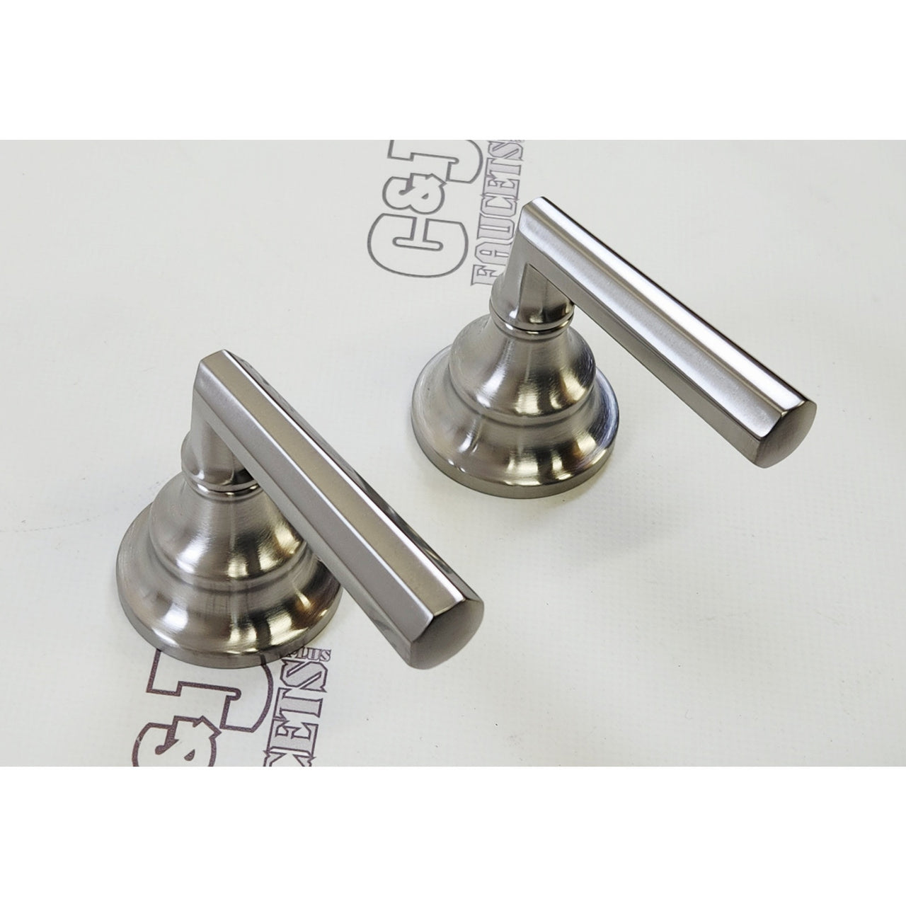 Brizo HL5365-NK Beauclere Widespread Bathroom Sink Lever Handle Kit- Luxe Nickel
