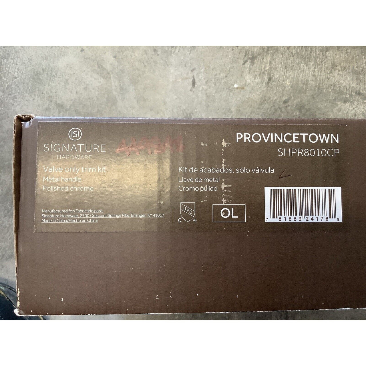 Signature Hardware 449848 Provincetown Dual Function Valve Trim, No Valve-Chrome