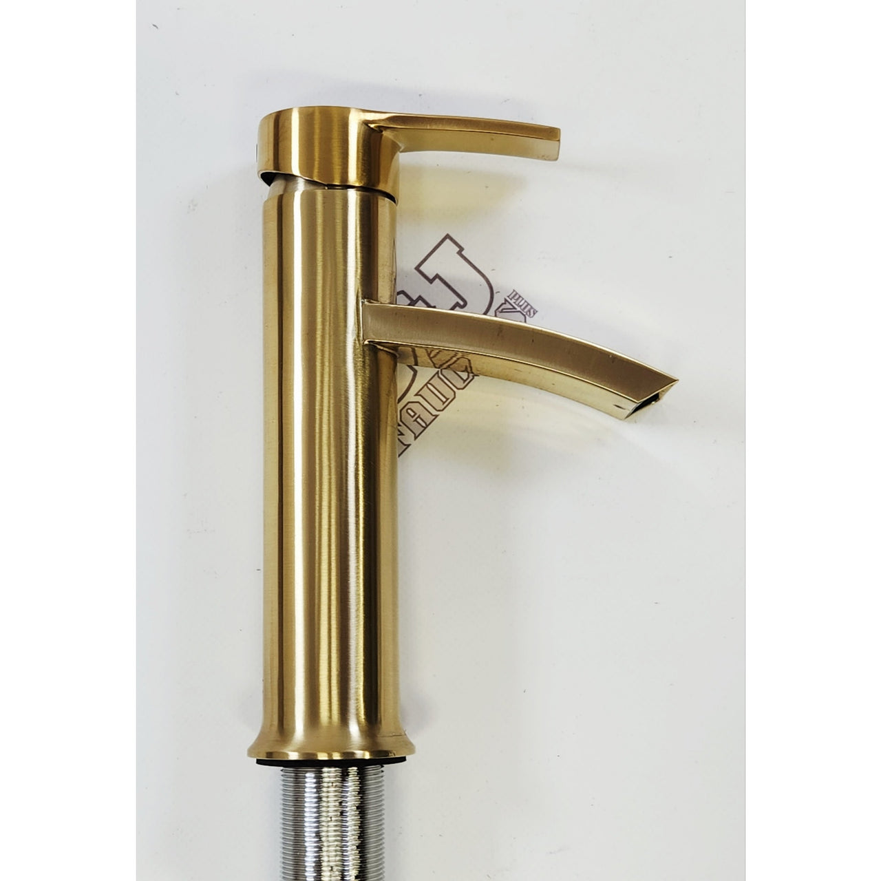 Glacier Bay 1007 575 301 Garrick Single Hole Bathroom Faucet - Matte Gold READ