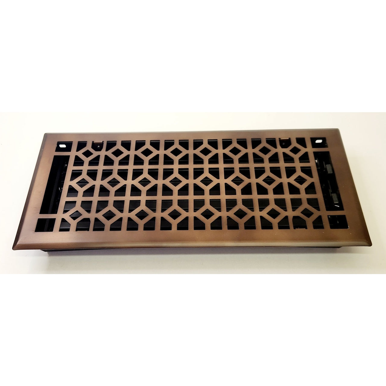 Signature Hardware 435755 Appert 6" x 14" Floor Register - Oil Rubbed Bronze