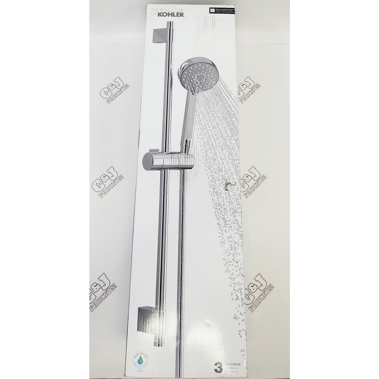 Kohler 98361-BN Awaken 2.0 GPM 24" Multi Function Handshower Kit -Brushed Nickel