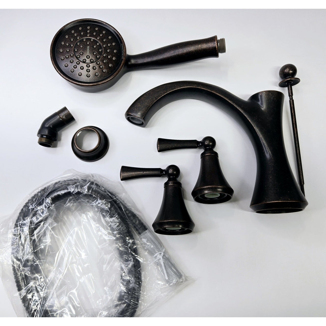 Moen T654ORB Wynford 2-Handle Roman Tub Faucet with Handshower - ORB *READ