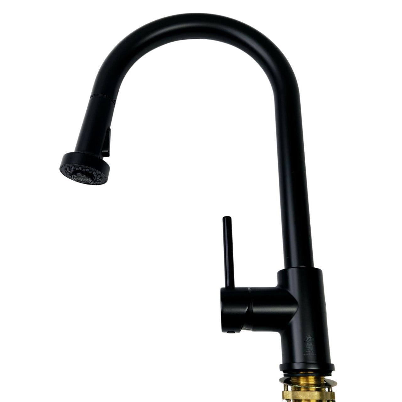 Signature Hardware 482239 Ridgeway 1.75 GPM Touchless Kitchen Faucet-Matte Black