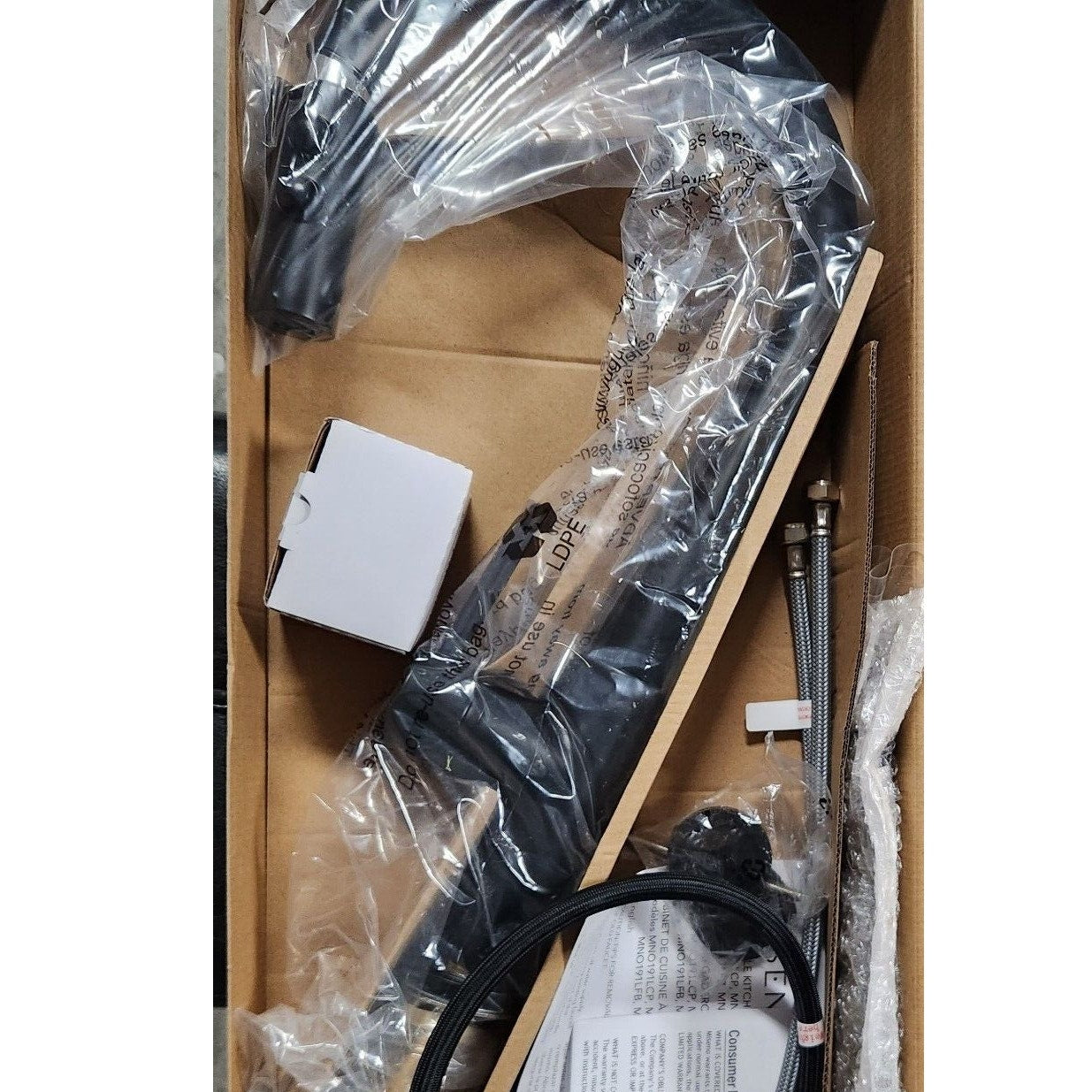 Miseno MNO191LFB Mia 1.8 GPM Pull Down Kitchen Faucet - Flat Black